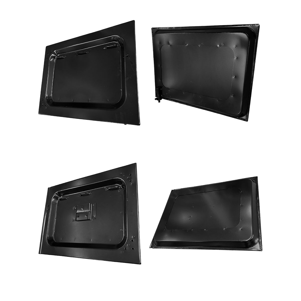 Barn Doors (Tailgate Lower) LH And RH, For FJ40 Toyota Land Cruiser With Left Hand Side Spare Tire Rack, Before 1975