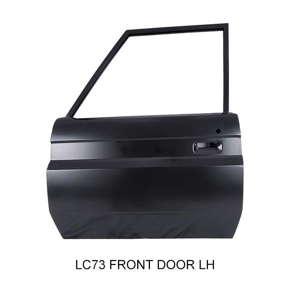 FRONT DOOR LH, 1985-1999 FOR TOYOTA LAND CRUISER LC73, (STEEL)