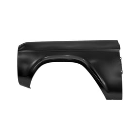 REPLACEMENT FRONT FENDER LH, 1966-1977, FOR FORD BRONCO, (STEEL)