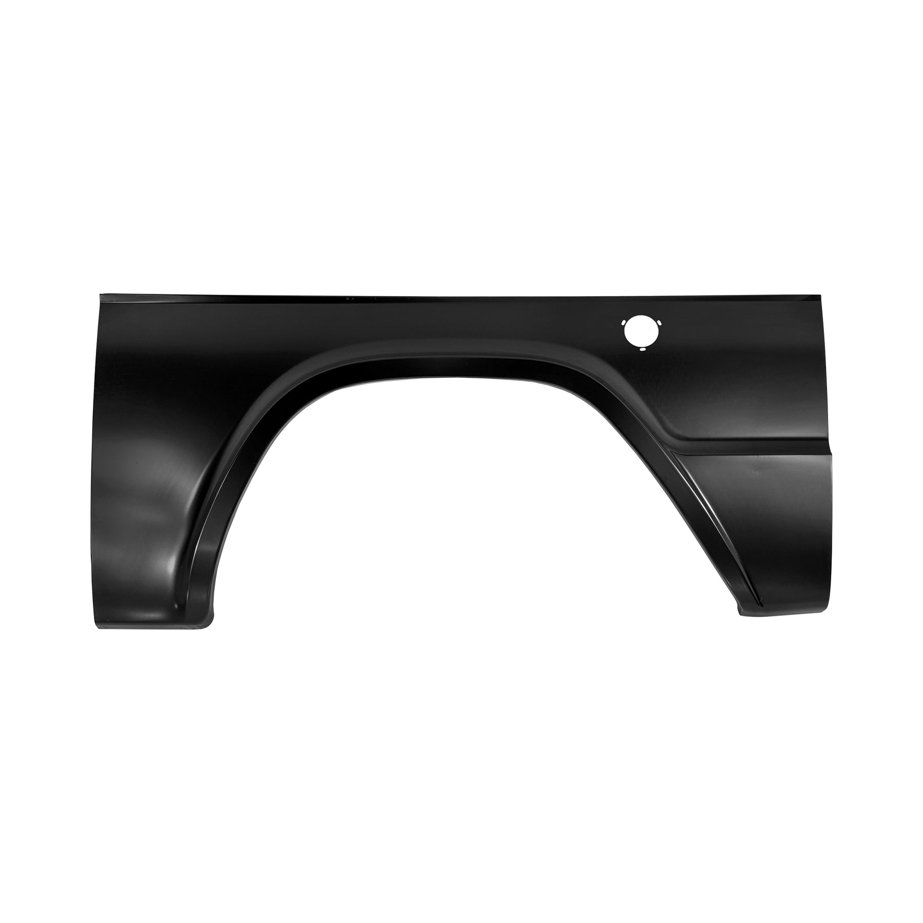 REPLACEMENT REAR FENDER LOW LH, 1966-1977, FOR FORD BRONCO, (STEEL)
