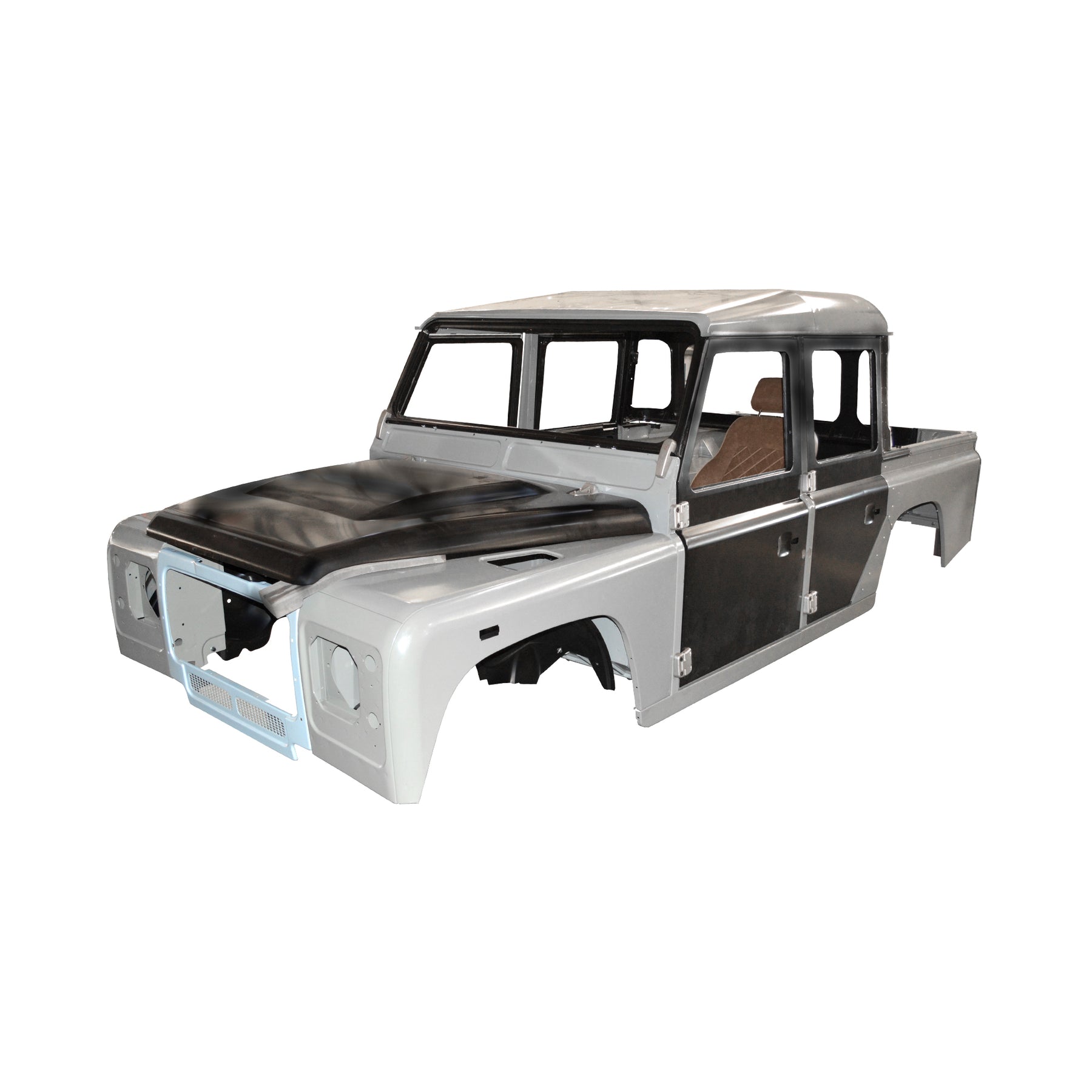 Complete Cab With Doors, With Primer, For Land Rover Defender 110 Pickup Pre-Order Only