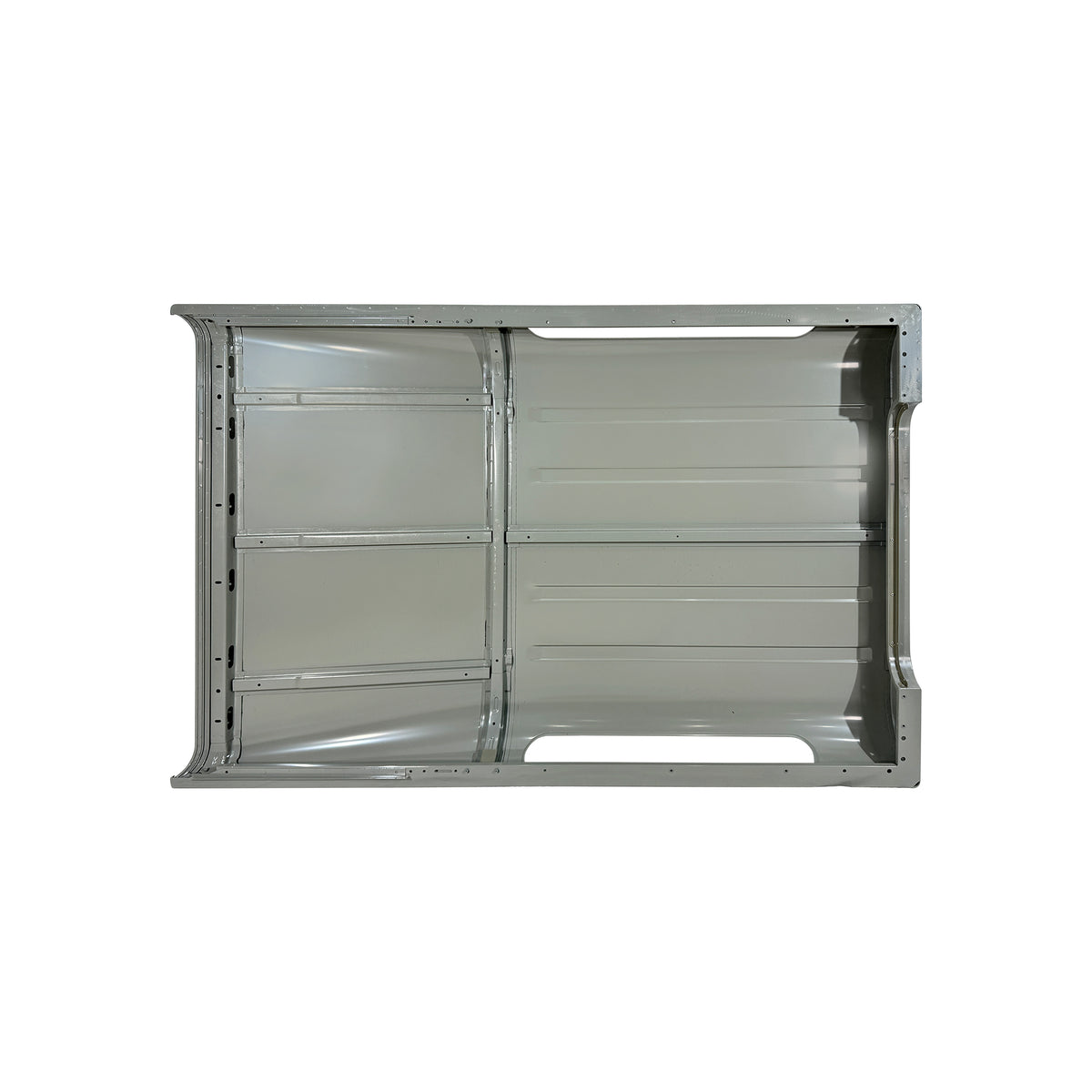 ROOF W/WINDOW HOLES AND SIDE WINDOW HOLES, FOR LAND ROVER DEFENDER 90, (ALUM)