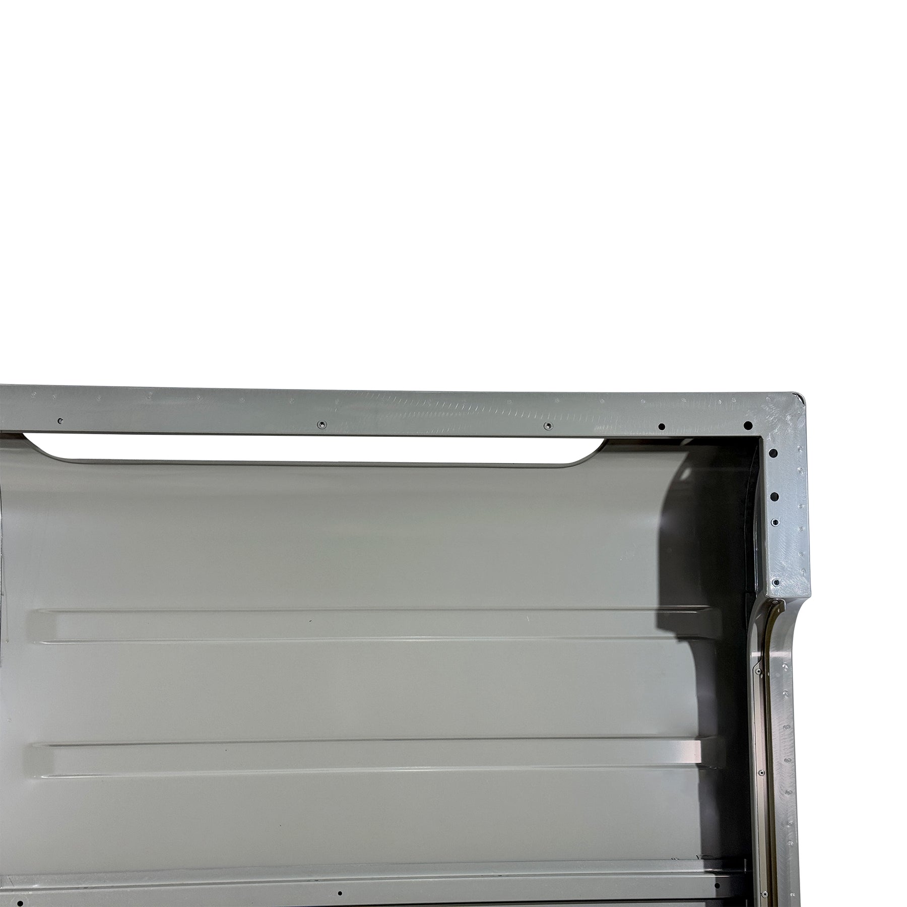 ROOF W/WINDOW HOLES AND SIDE WINDOW HOLES, FOR LAND ROVER DEFENDER 90, (ALUM)