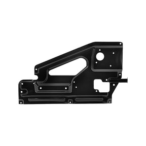 REAR DOOR GLASS REGULATOR PANEL RH, 1998, FOR LAND ROVER DEFENDER 90/110 TDI/TD4, (STEEL)