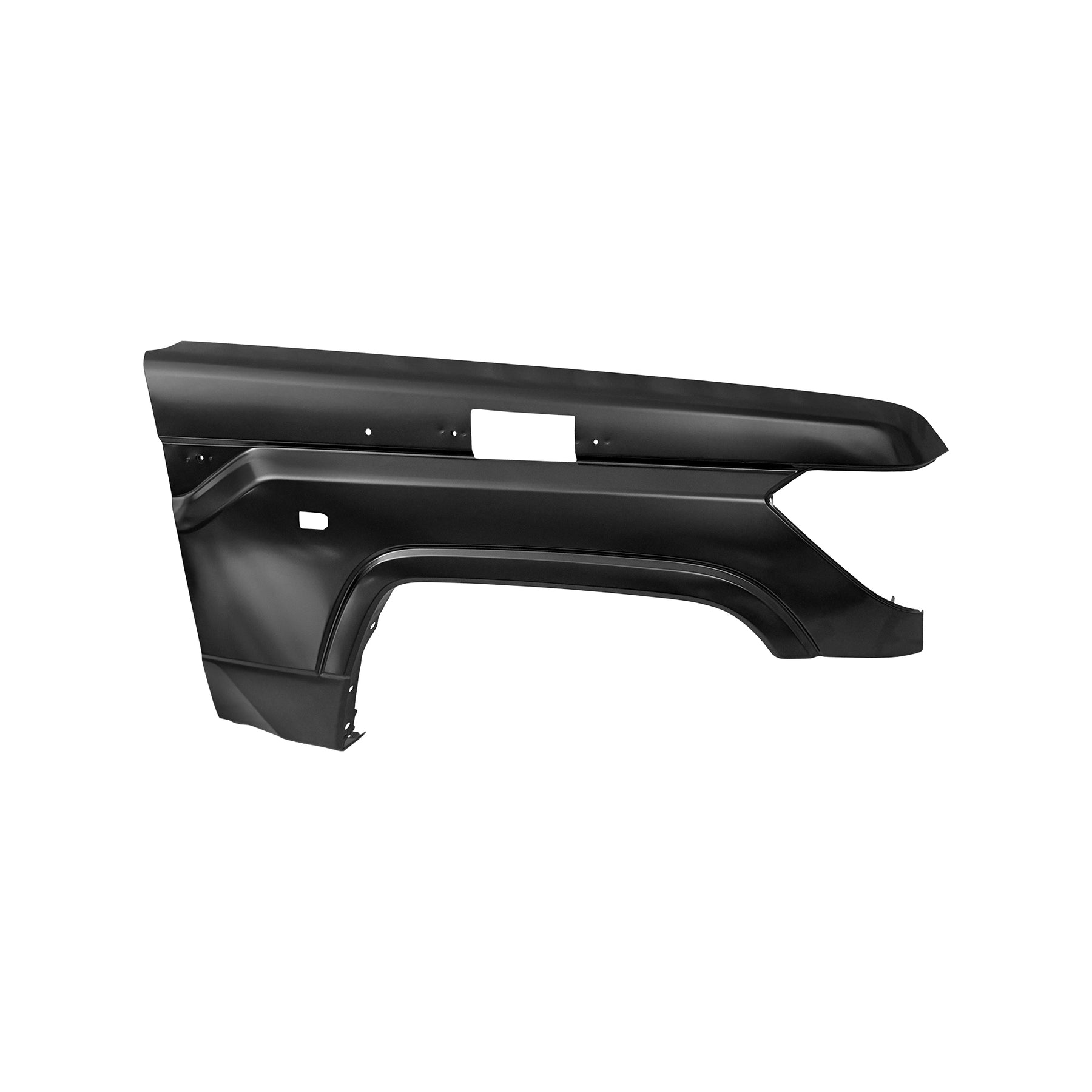 PICK UP FRONT FENDER RH W/ WADING THROAT HOLE AND SIDE LAMP HOLE, 2003-2023 FOR TOYOTA LAND CRUISER LC79