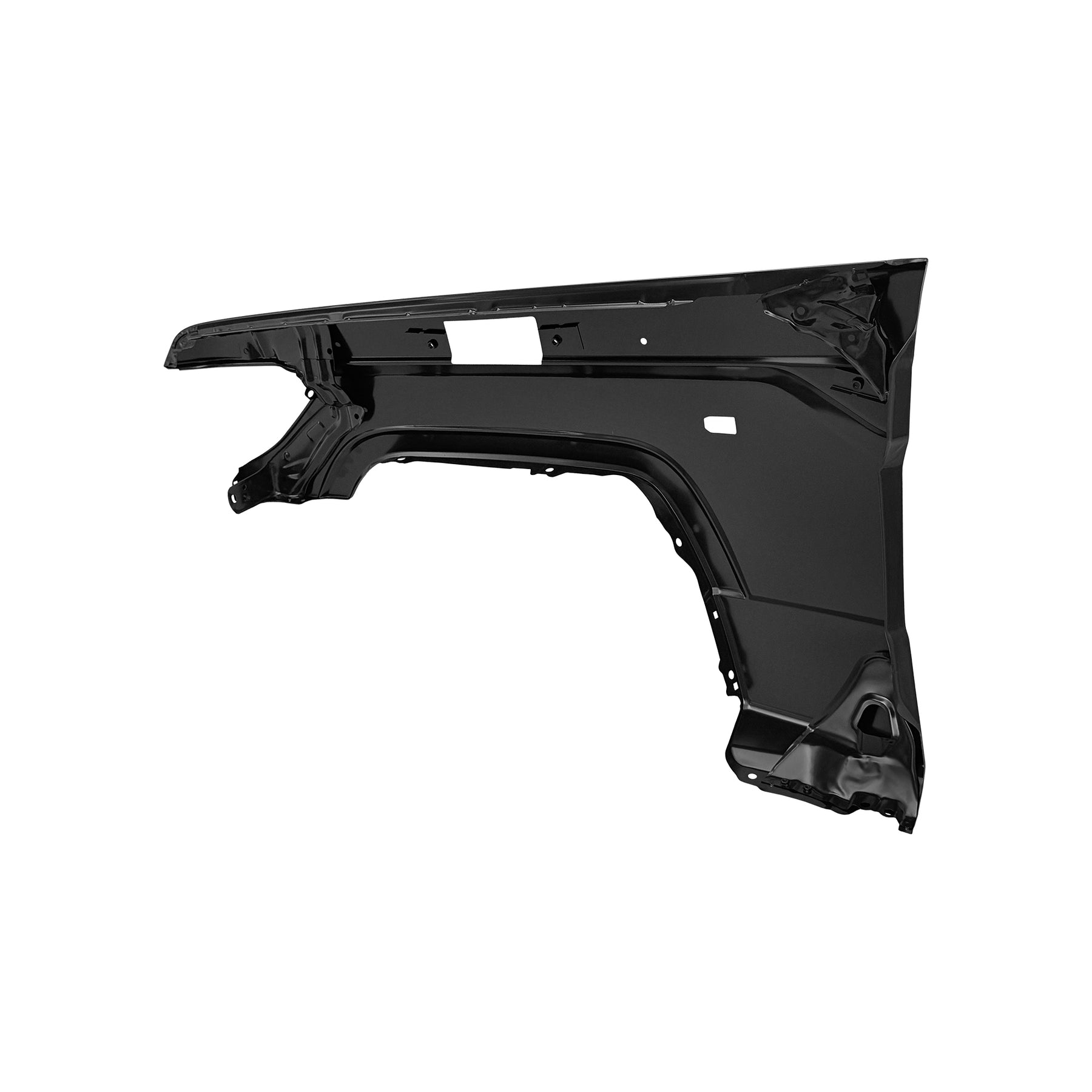PICK UP FRONT FENDER RH W/ WADING THROAT HOLE AND SIDE LAMP HOLE, 2003-2023 FOR TOYOTA LAND CRUISER LC79