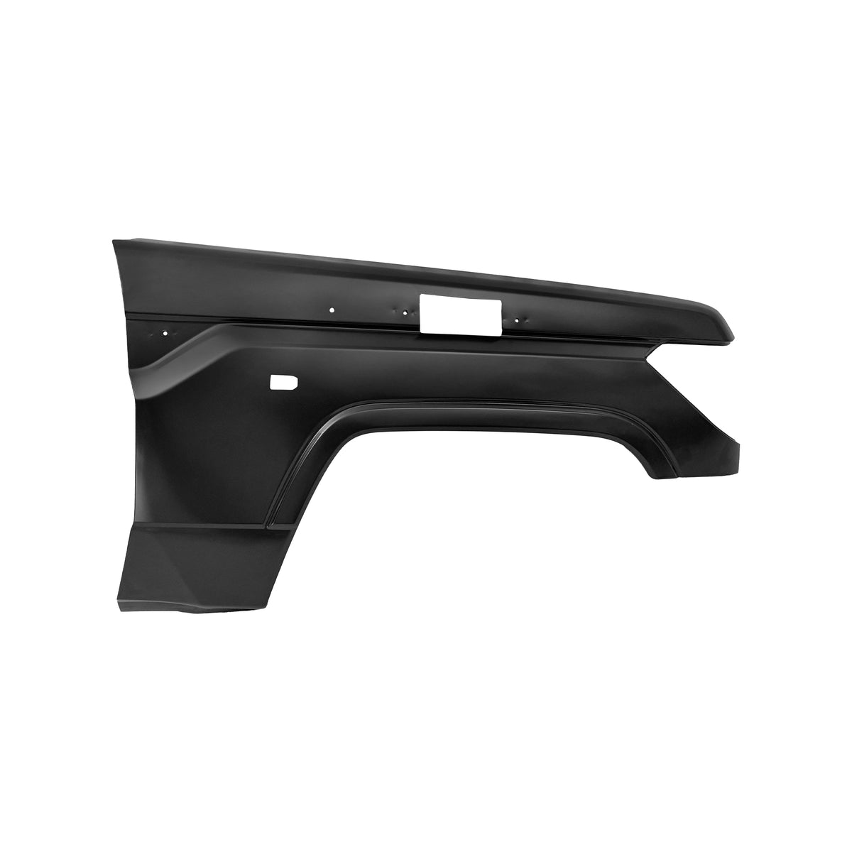 PICK UP FRONT FENDER RH W/ WADING THROAT HOLE AND SIDE LAMP HOLE, 2003-2023 FOR TOYOTA LAND CRUISER LC79