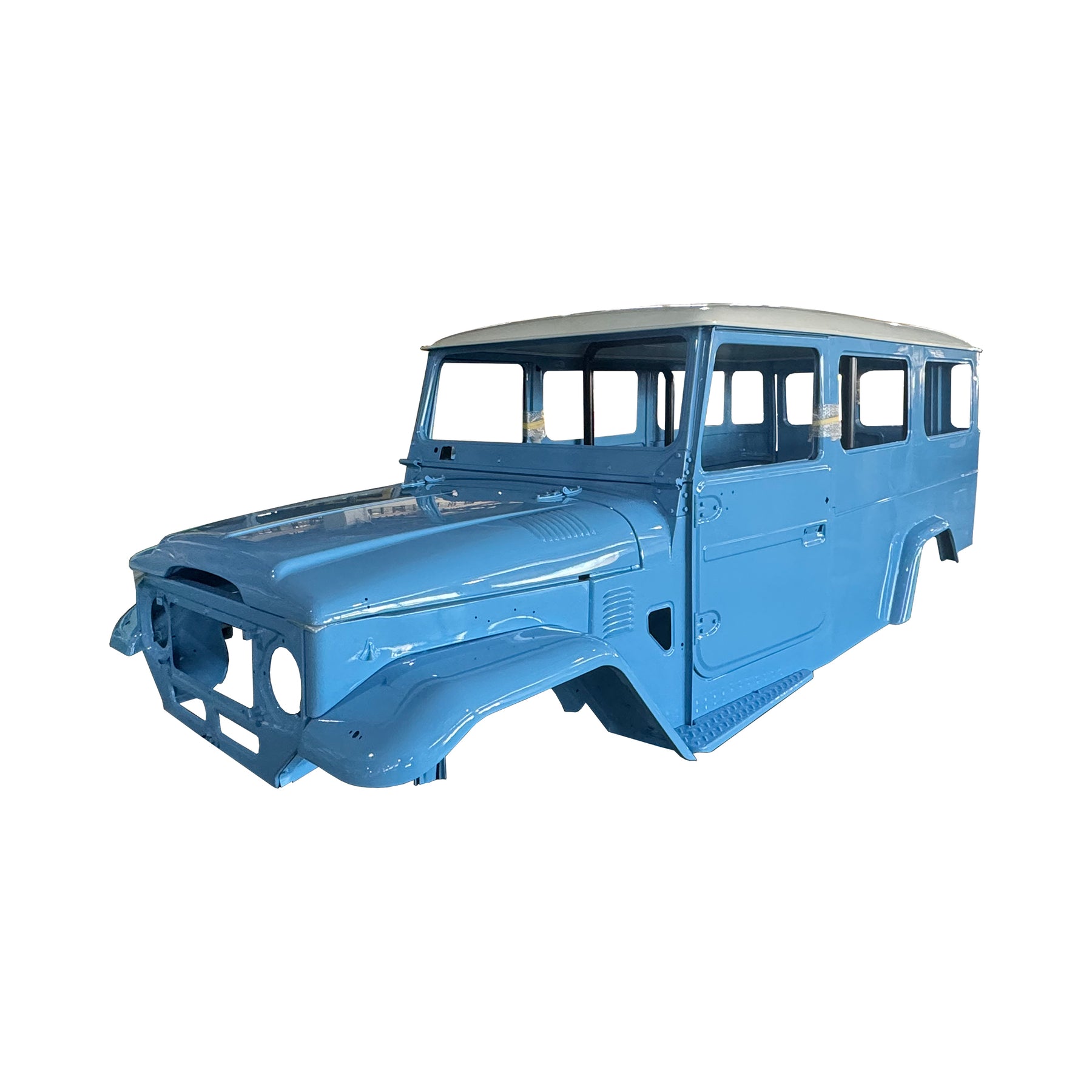 COMPLETE CAB WITH DOORS, WITH CUSTOM PAINT LH, 1984- FOR TOYOTA FJ45V, (STEEL)